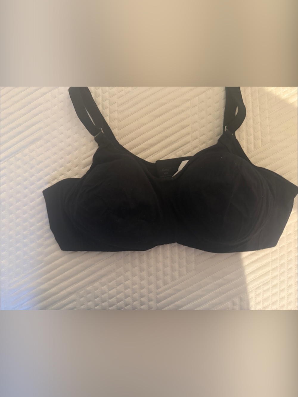 Soma Black Wireless Full Coverage Bra40C